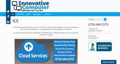 Desktop Screenshot of innovativecs.biz